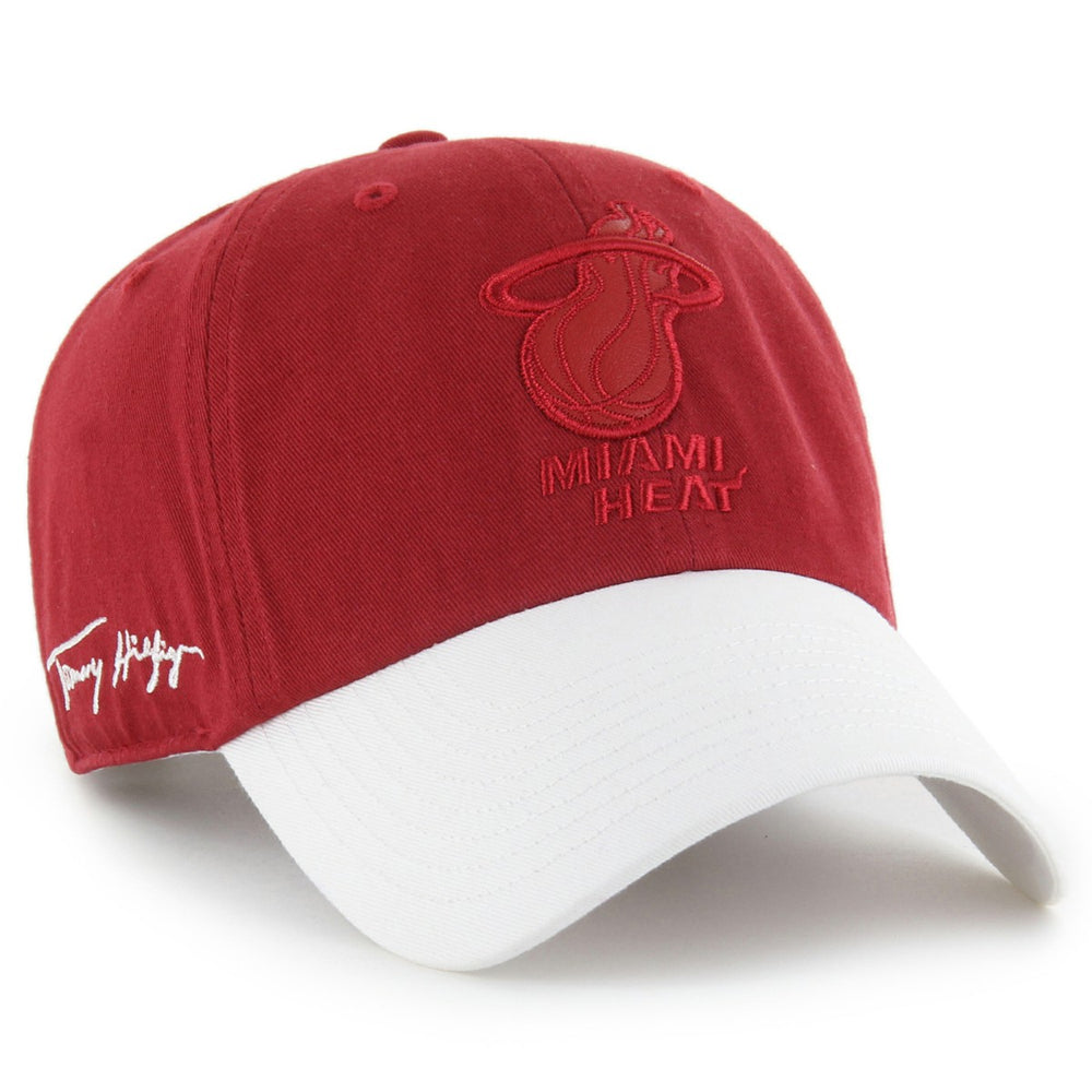 Miami Heat '47 x Tommy Hilfiger Courtside Cleanup Adjustable Hat Red/White