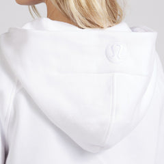 NHL Seattle Kraken lululemon Women's Scuba Oversized Half-Zip Hoodie - White
