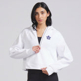 NHL Toronto Maple Leafs lululemon Women's Scuba Oversized Half-Zip Hoodie - White