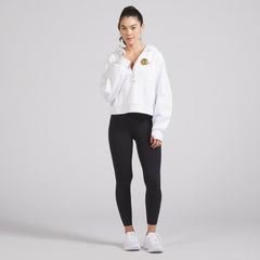 NHL Chicago Blackhawks lululemon Women's Scuba Oversized Half-Zip Hoodie - White