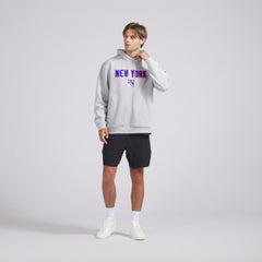 NHL New York Rangers lululemon Steady State Pullover Hoodie - Heathered Silver Drop