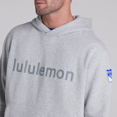 NHL New York Rangers lululemon Steady State Pullover Hoodie - Heathered Silver Drop