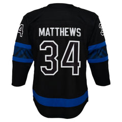 NHL Auston Matthews Toronto Maple Leafs Youth Alternate Premier Player Jersey - Black