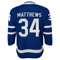 NHL Auston Matthews Toronto Maple Leafs Youth Home Premier Player Jersey - Blue