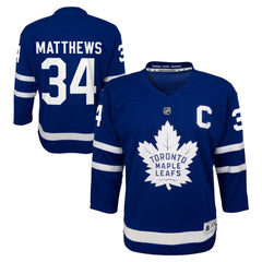 NHL Auston Matthews Toronto Maple Leafs Youth Home Replica Player Jersey - Blue