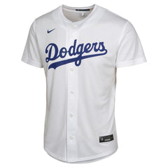 MLB Tyler Glasnow Los Angeles Dodgers Nike Youth Home Player Game Jersey - White