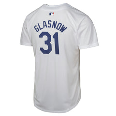 MLB Tyler Glasnow Los Angeles Dodgers Nike Youth Home Player Game Jersey - White