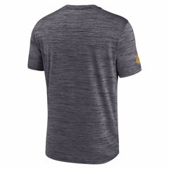 Pittsburgh Steelers Big & Tall Sideline Velocity Performance T-Shirt Black