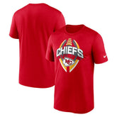 Kansas City Chiefs Big & Tall Primetime Legend Icon Performance T-Shirt Red