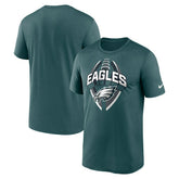 Philadelphia Eagles Big & Tall Primetime Legend Icon Performance T-Shirt Midnight Green