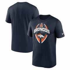 Denver Broncos Big & Tall Primetime Legend Icon Performance T-Shirt Navy