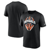 Cincinnati Bengals Big & Tall Primetime Legend Icon Performance T-Shirt Black