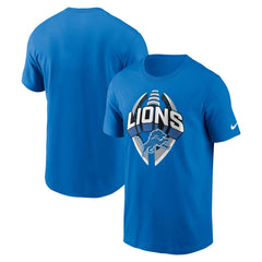 Detroit Lions Big & Tall Primetime Legend Icon Performance T-Shirt Blue