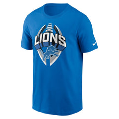 Detroit Lions Big & Tall Primetime Legend Icon Performance T-Shirt Blue