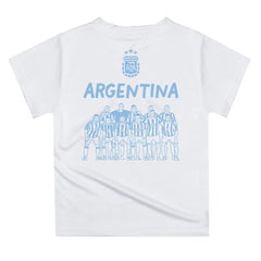 Argentina National Team Vive La Fete Youth Impressions Artwork Icons T-Shirt White shop