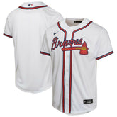 MLB Atlanta Braves Nike Youth Home Game Jersey - White