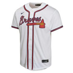 MLB Atlanta Braves Nike Youth Home Game Jersey - White