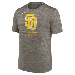 San Diego Padres Nike Velocity Dri-FIT T-Shirt - Brown T-shirts