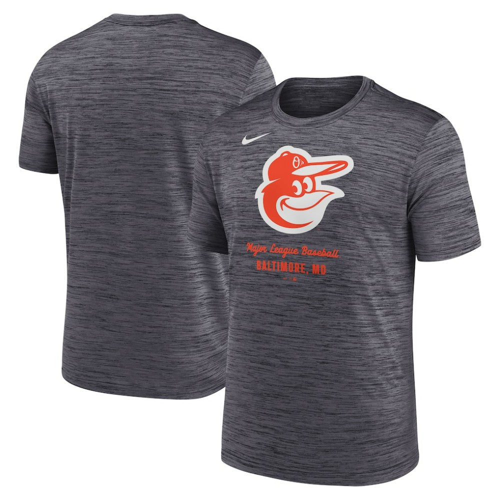 Baltimore Orioles Nike Velocity Dri-FIT T-Shirt - Gray T-shirts