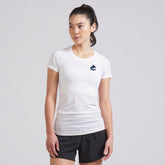 NHL Vancouver Canucks lululemon Women's Swiftly Tech Short-Sleeve Shirt 2.0 - White