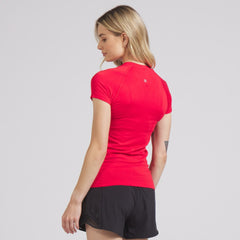 NHL Detroit Red Wings lululemon Women's Swiftly Tech Short-Sleeve Shirt 2.0 - True Red