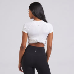 NHL Boston Bruins lululemon Women's Swiftly Tech Short-Sleeve Shirt 2.0 - White