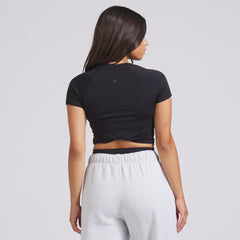 NHL Vegas Golden Knights lululemon Women's Swiftly Tech Short-Sleeve Shirt 2.0 - Black