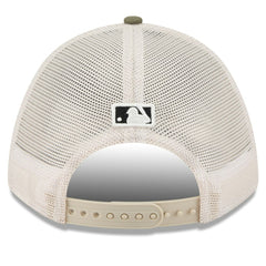 San Francisco Giants New Era 2025 Armed Forces Day 9FORTY M-Crown A-Frame Adjustable Hat - Light Beige/Olive Hats