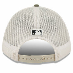 Colorado Rockies New Era 2025 Armed Forces Day 9FORTY M-Crown A-Frame Adjustable Hat - Light Beige/Olive Hats