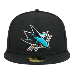 NHL San Jose Sharks New Era Core 59FIFTY Fitted Hat - Black
