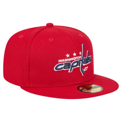 NHL Washington Capitals New Era Core 59FIFTY Fitted Hat - Red