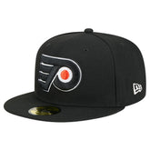 NHL Philadelphia Flyers New Era Core 59FIFTY Fitted Hat - Black
