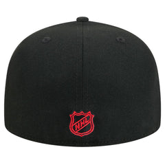 NHL Buffalo Sabres New Era Core 59FIFTY Fitted Hat - Black