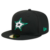 NHL Dallas Stars New Era Core 59FIFTY Fitted Hat - Black