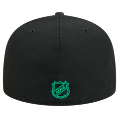 NHL Dallas Stars New Era Core 59FIFTY Fitted Hat - Black