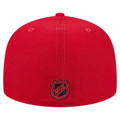 NHL Chicago Blackhawks New Era Core 59FIFTY Fitted Hat - Red