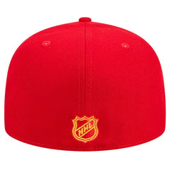 NHL Calgary Flames New Era Core 59FIFTY Fitted Hat - Red
