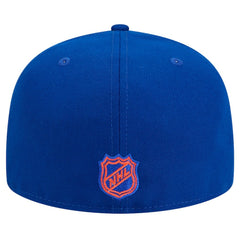 NHL Edmonton Oilers New Era Core 59FIFTY Fitted Hat - Royal