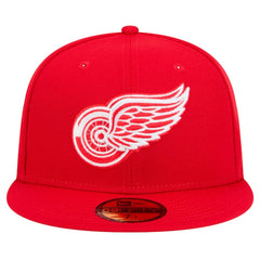NHL Detroit Red Wings New Era Core 59FIFTY Fitted Hat - Red