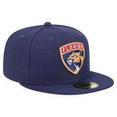NHL Florida Panthers New Era Core 59FIFTY Fitted Hat - Navy
