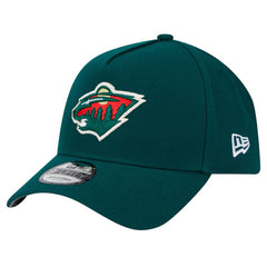 NHL Minnesota Wild New Era Core A-Frame 9FORTY Adjustable Hat - Green