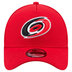 NHL Carolina Hurricanes New Era Core A-Frame 9FORTY Adjustable Hat - Red