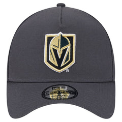 NHL Vegas Golden Knights New Era Core A-Frame 9FORTY Adjustable Hat - Gray
