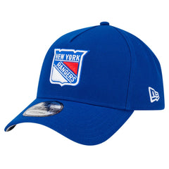 NHL New York Rangers New Era Core A-Frame 9FORTY Adjustable Hat - Blue