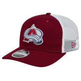 NHL Colorado Avalanche New Era Core Trucker 9SEVENTY Stretch-Snap Hat - Burgundy