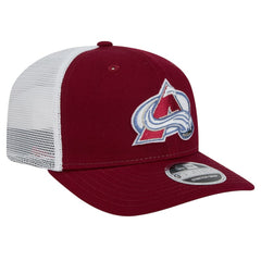 NHL Colorado Avalanche New Era Core Trucker 9SEVENTY Stretch-Snap Hat - Burgundy