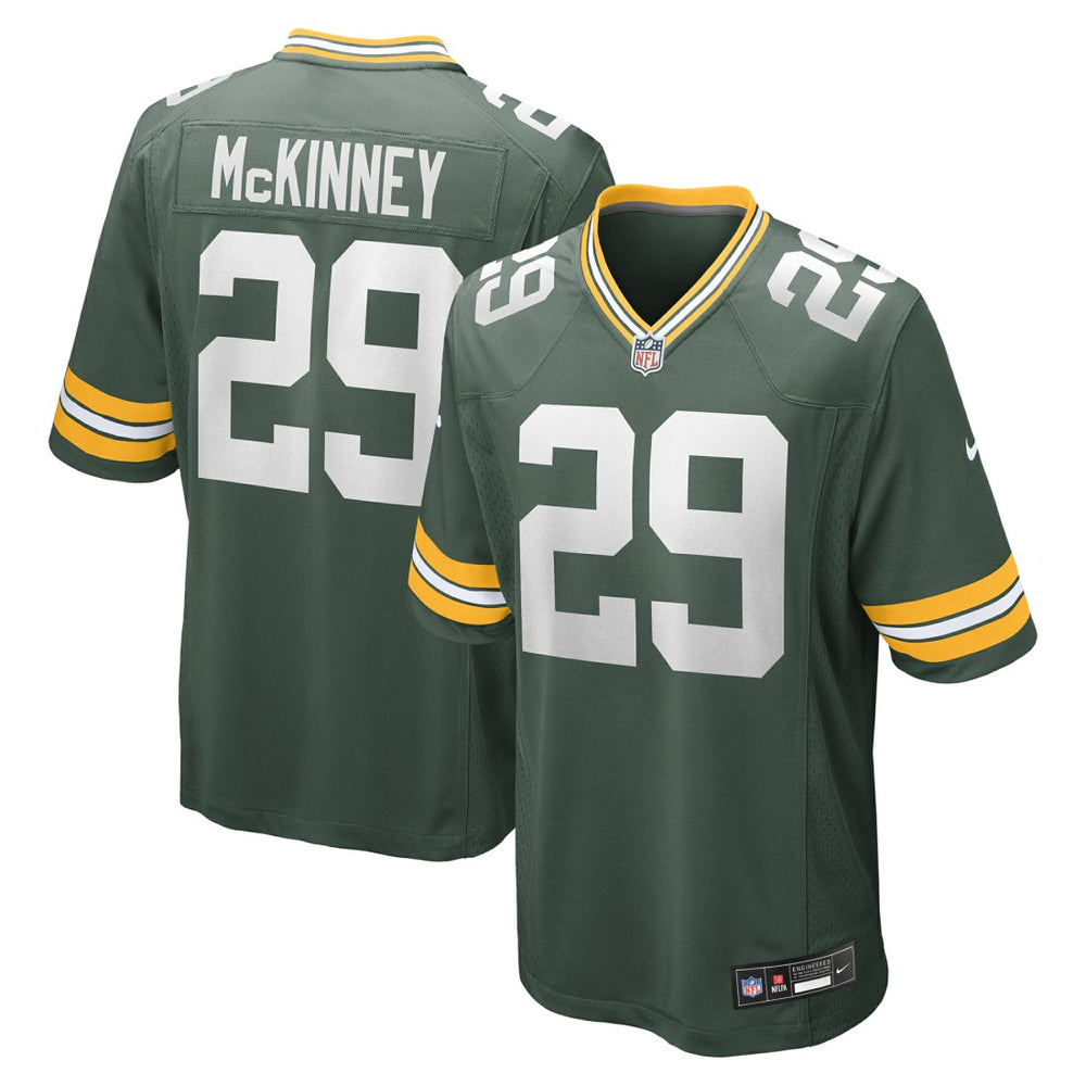 NFL Xavier McKinney Green Bay Packers Team Game Jersey - Green