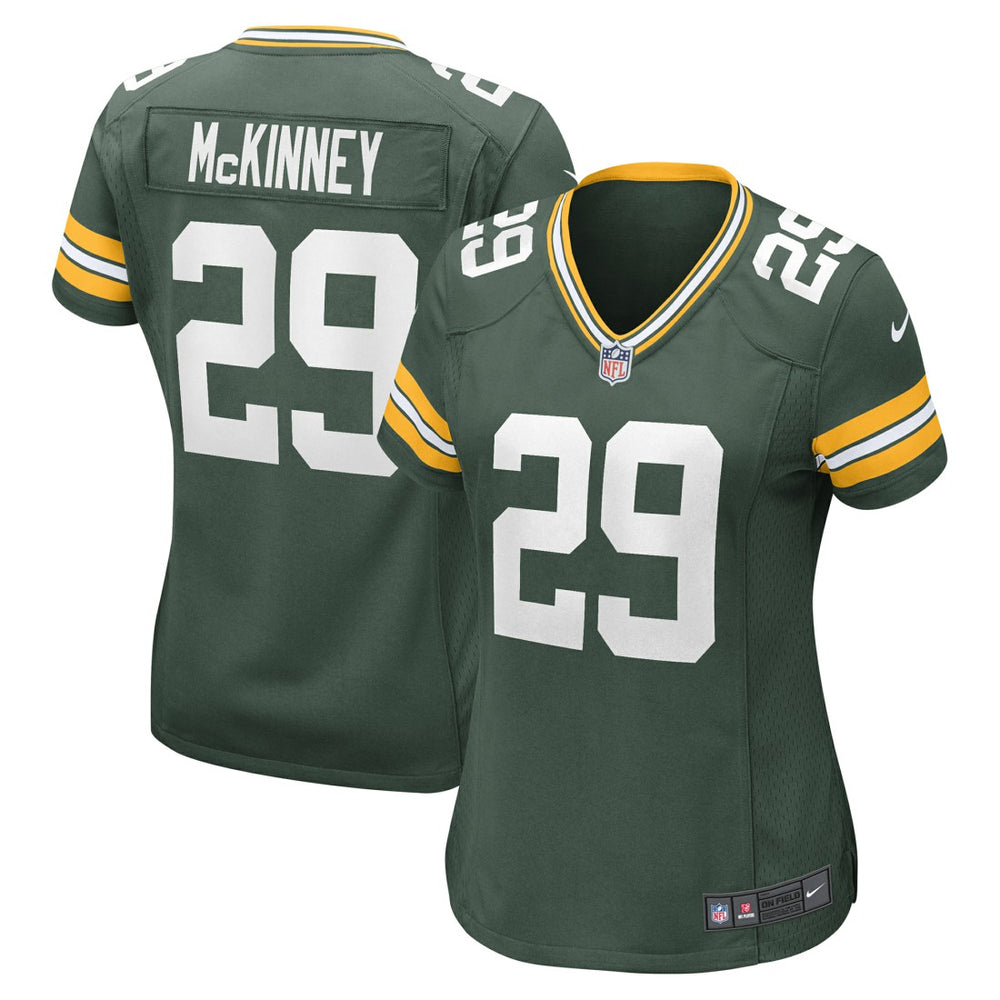 NFL Xavier McKinney Green Bay Packers Women's Team Game Jersey - Green