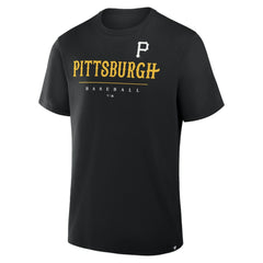 Pittsburgh Pirates Fanatics Color Pop Legacy Clubhouse T-Shirt - Black T-shirts