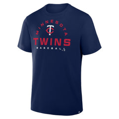 Minnesota Twins Fanatics Clubhouse Legacy Primary Play T-Shirt - Navy T-shirts